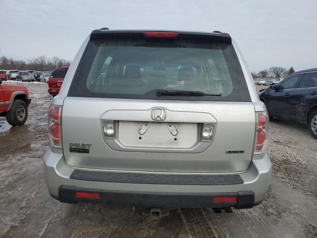 2006 Honda Pilot Lx VIN: 5FNYF18186B011892 Lot: 45564615