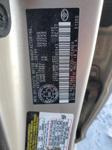 2005 TOYOTA CAMRY LE