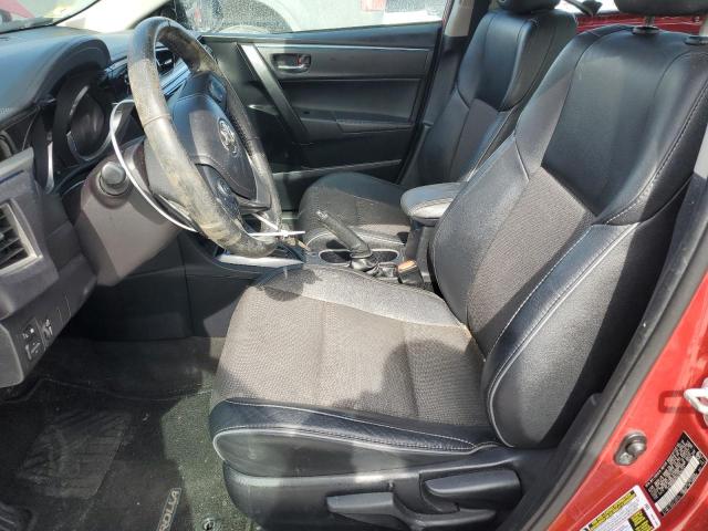  TOYOTA COROLLA 2016 Czerwony