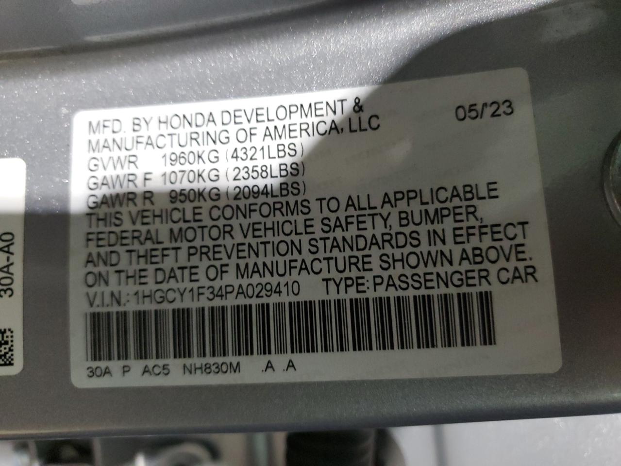 2023 Honda Accord - Image 12