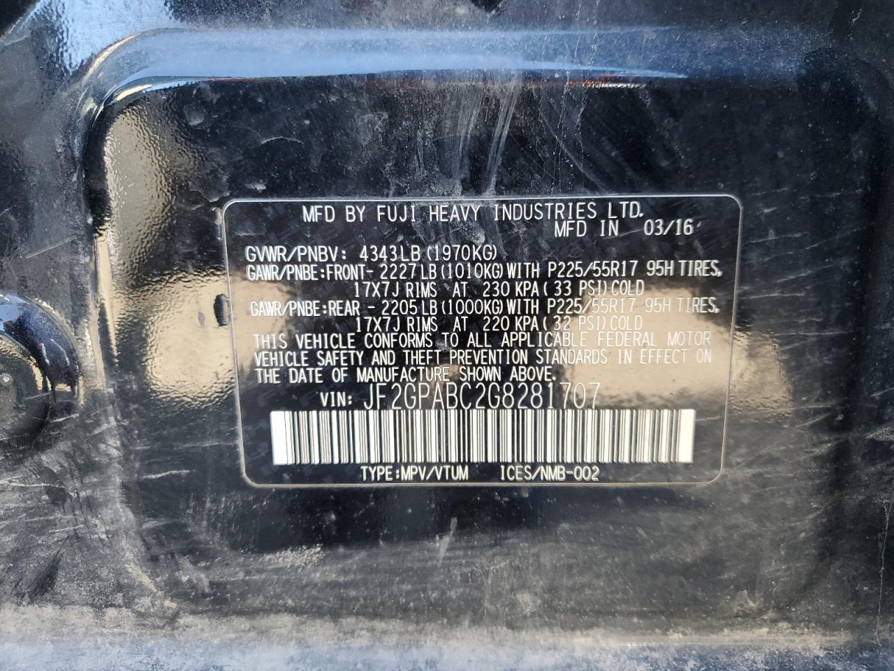 2016 Subaru XV - Image 12