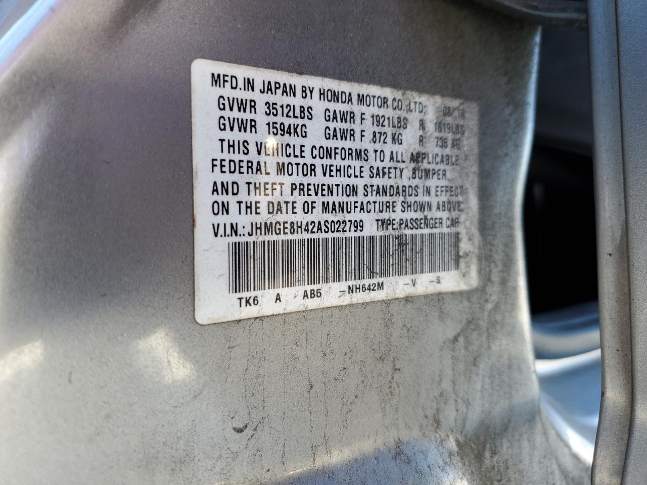 2010 Honda Fit - Image 13