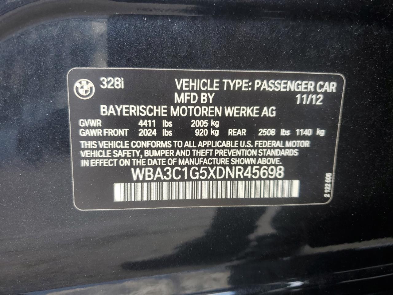 2013 BMW 3er - Image 12