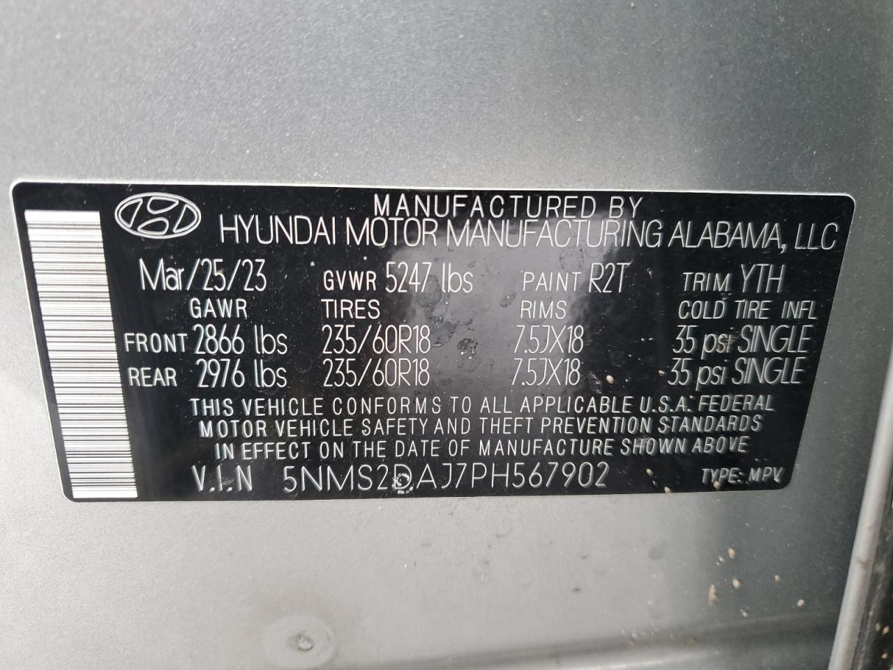 2023 Hyundai Santa Fe - Image 16