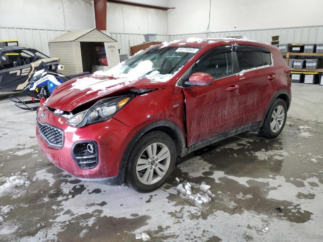  KIA SPORTAGE 2019 Czerwony