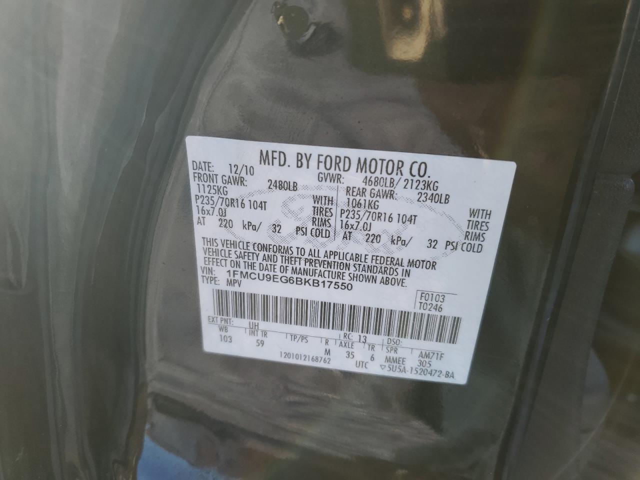 2011 Ford Escape - Image 14