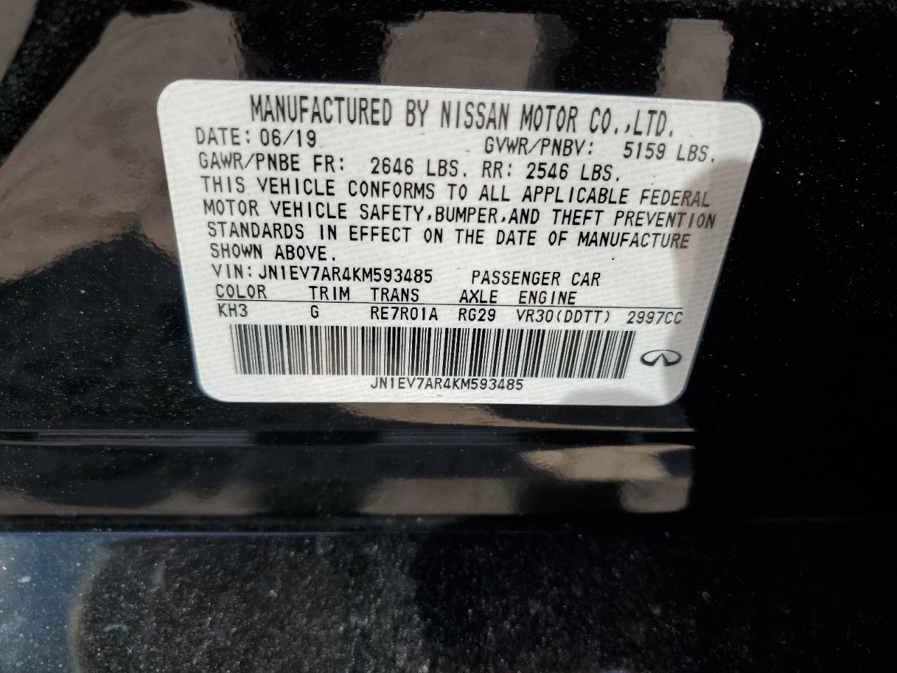 2019 Infiniti Q50 - Image 13