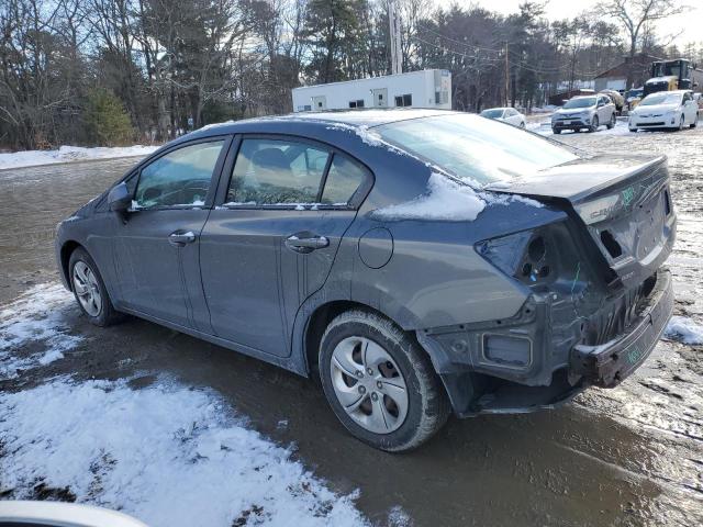  HONDA CIVIC 2013 Gray