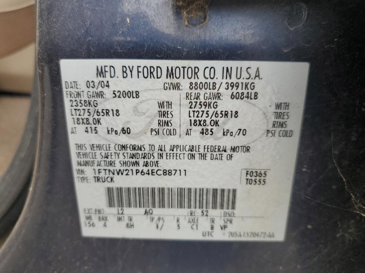 2004 Ford F250 - Image 12