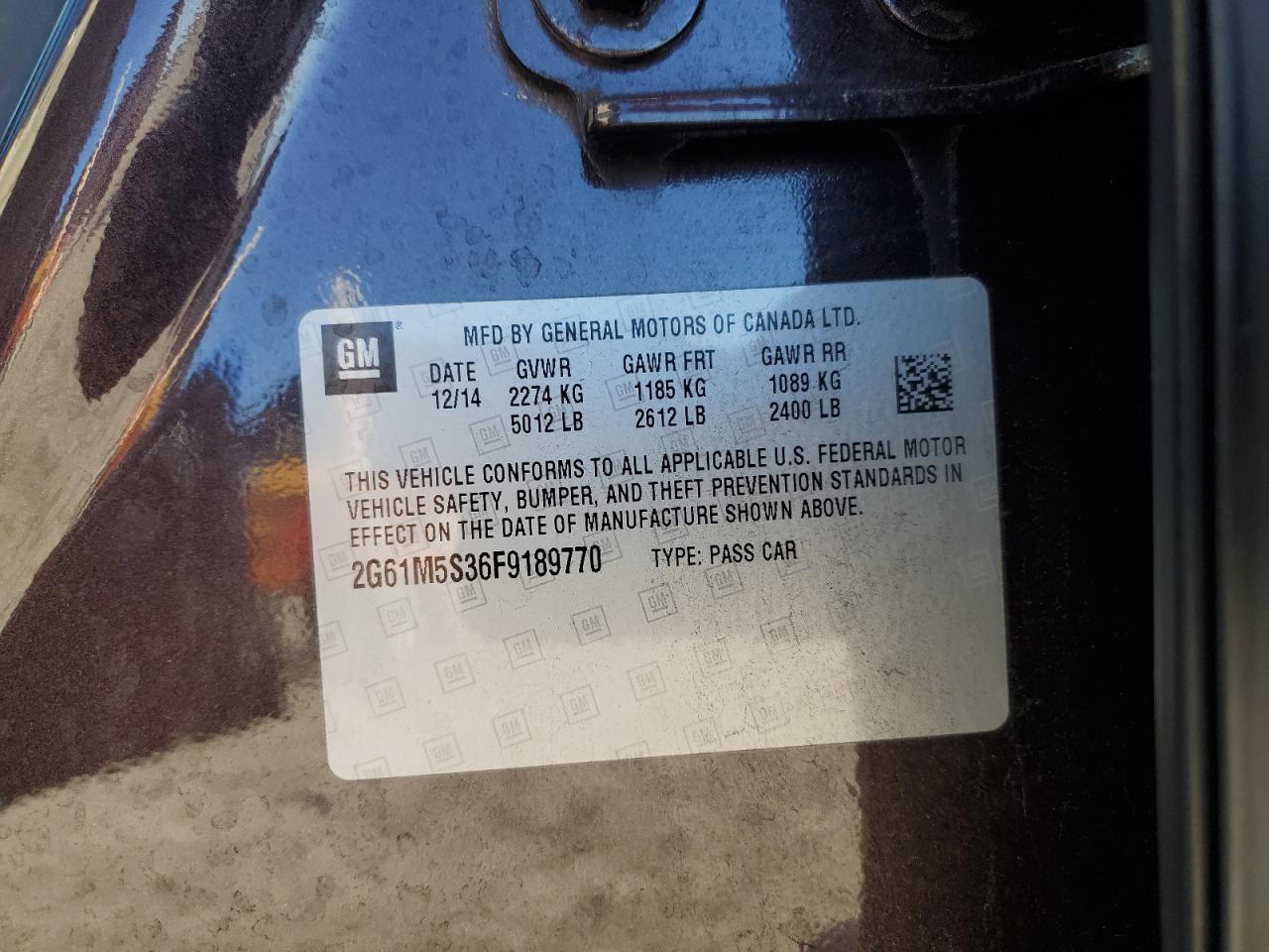 2015 Cadillac XTS - Image 14