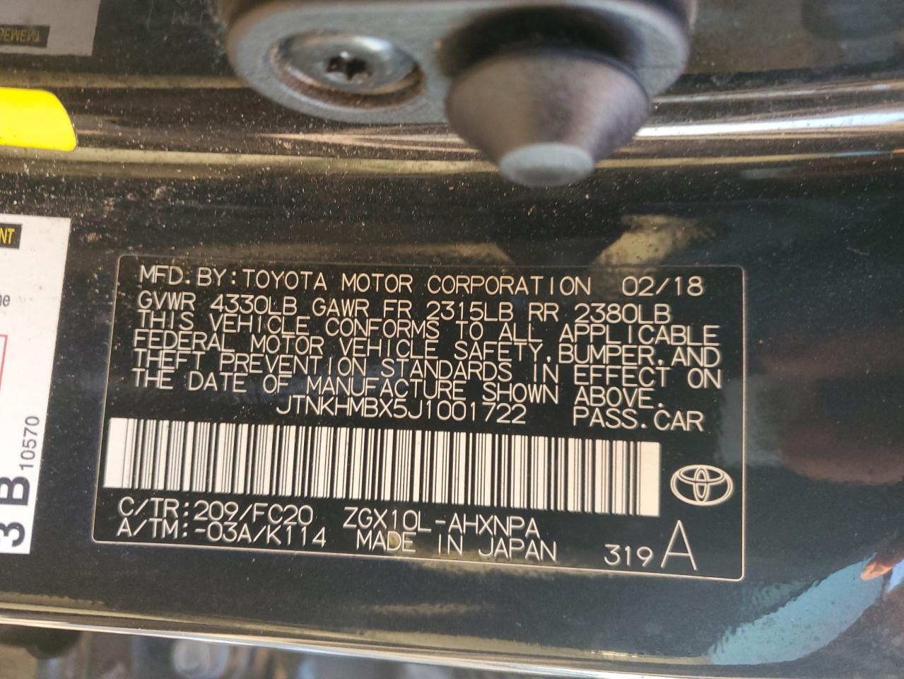 2018 Toyota C-HR - Image 16