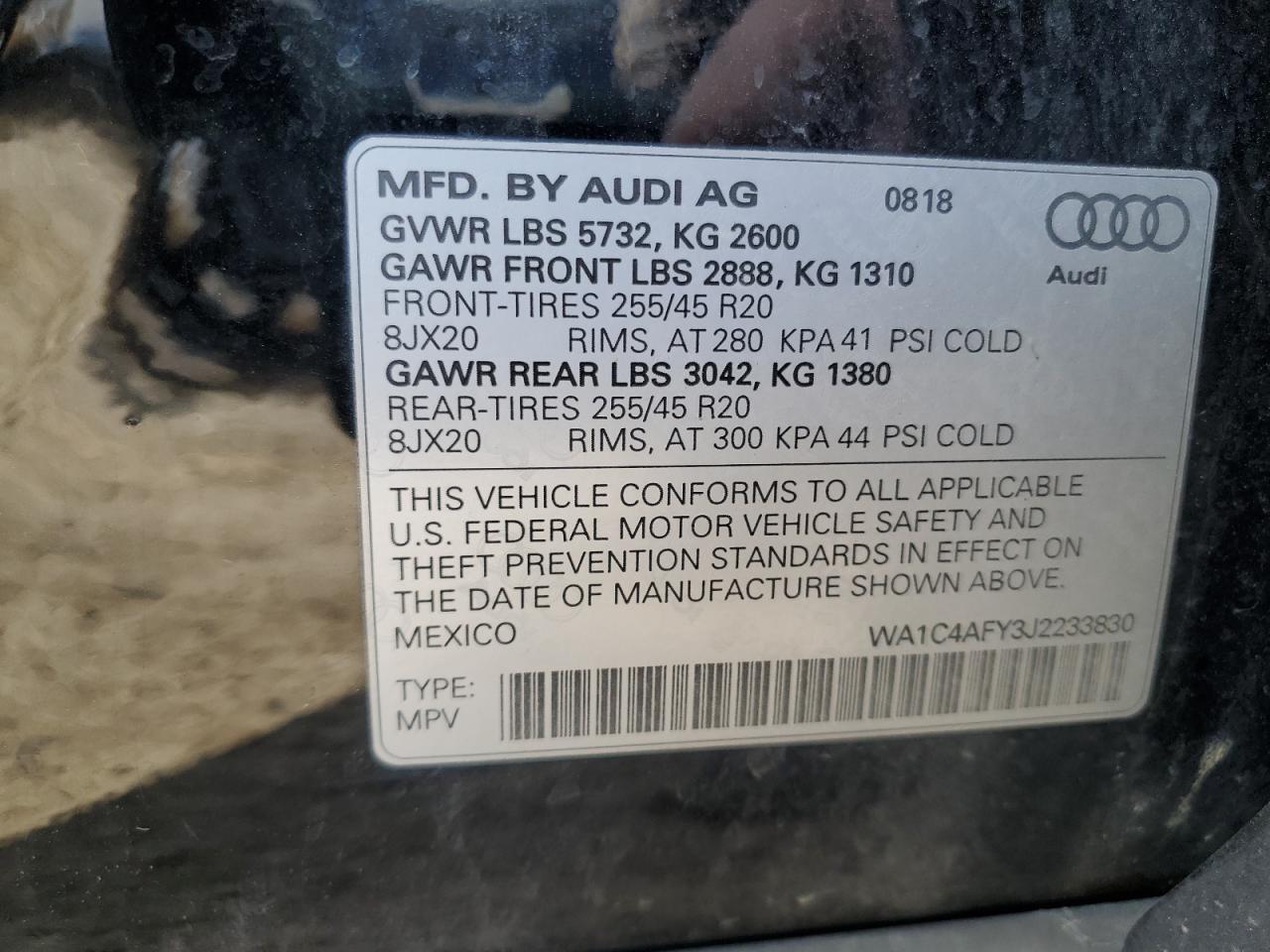 2018 Audi SQ5 - Image 13