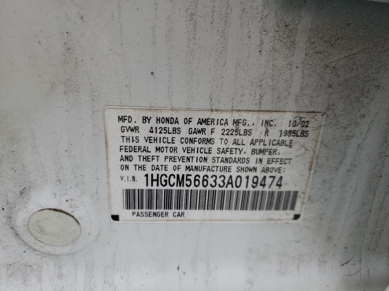 2003 Honda Accord - Image 12