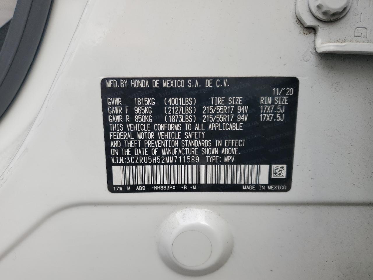 2021 Honda HR-V - Image 14