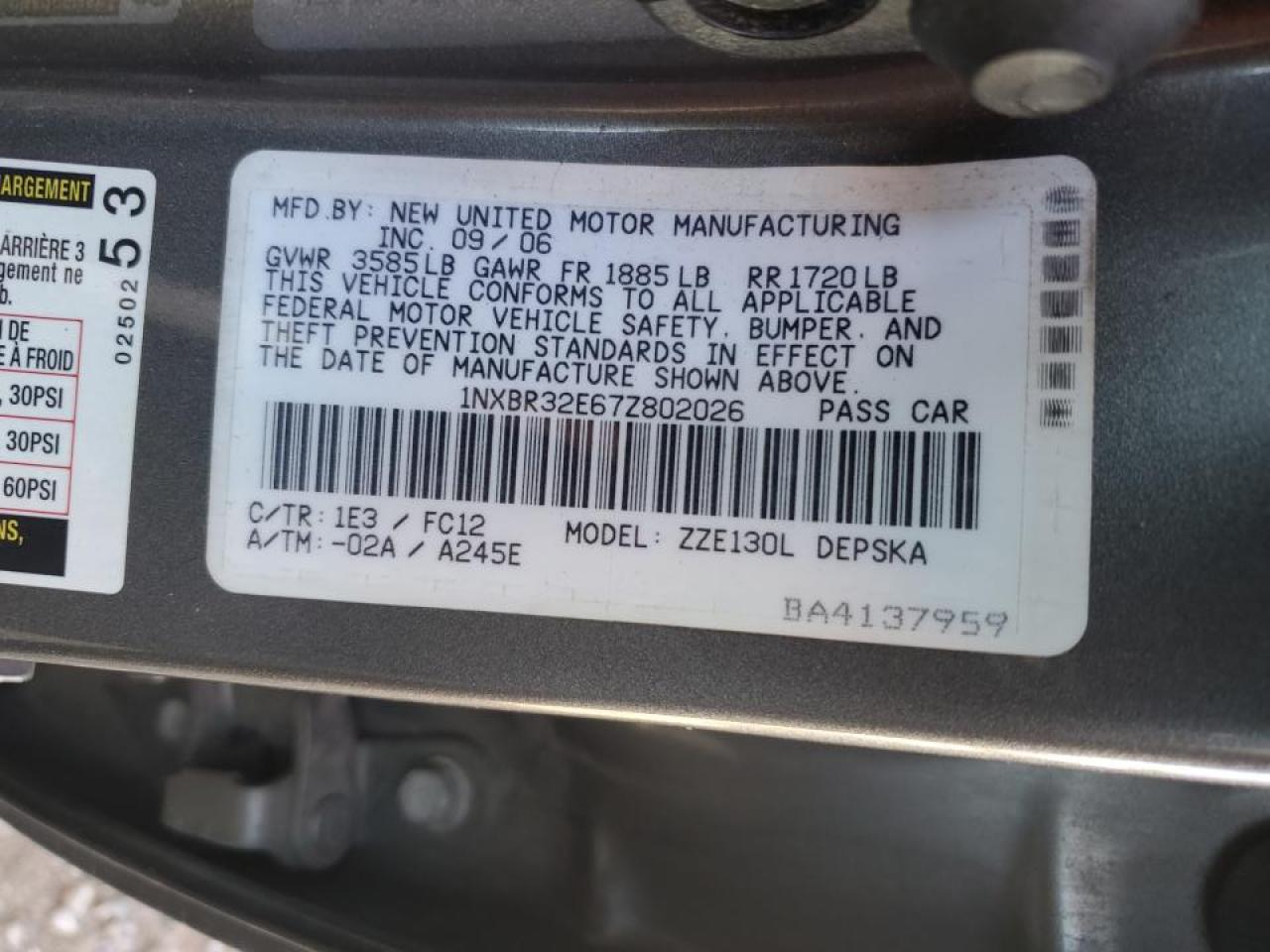 2007 Toyota Corolla - Image 14