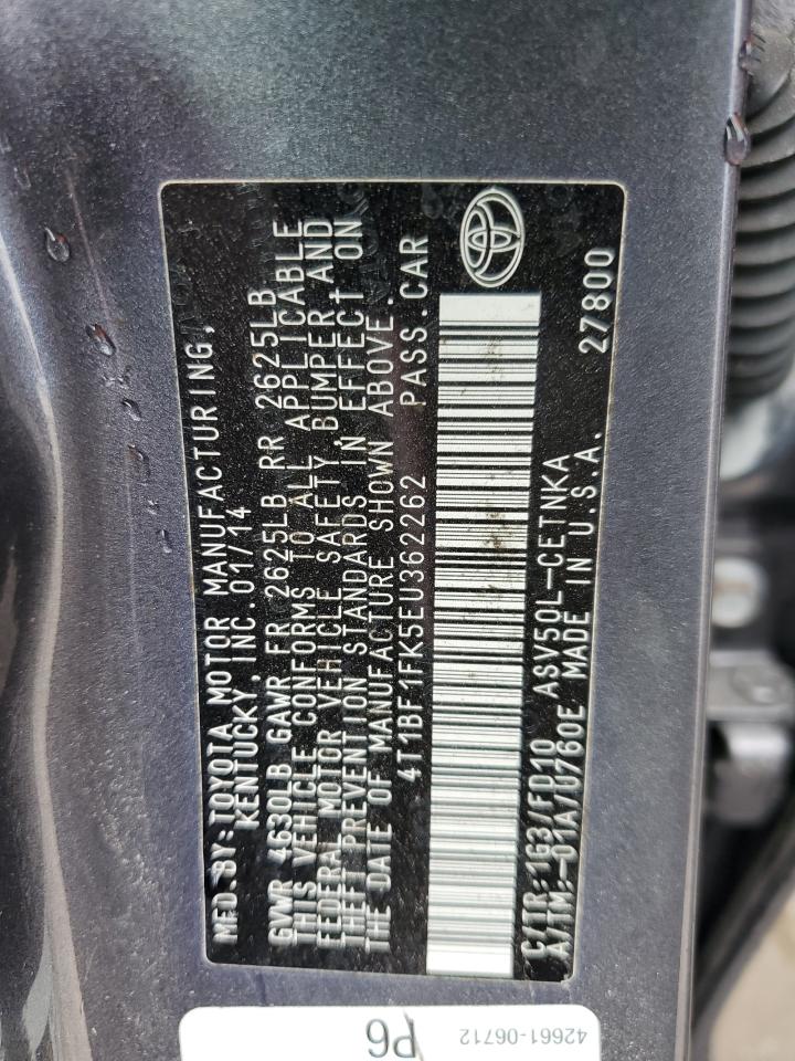 2014 Toyota Camry - Image 12