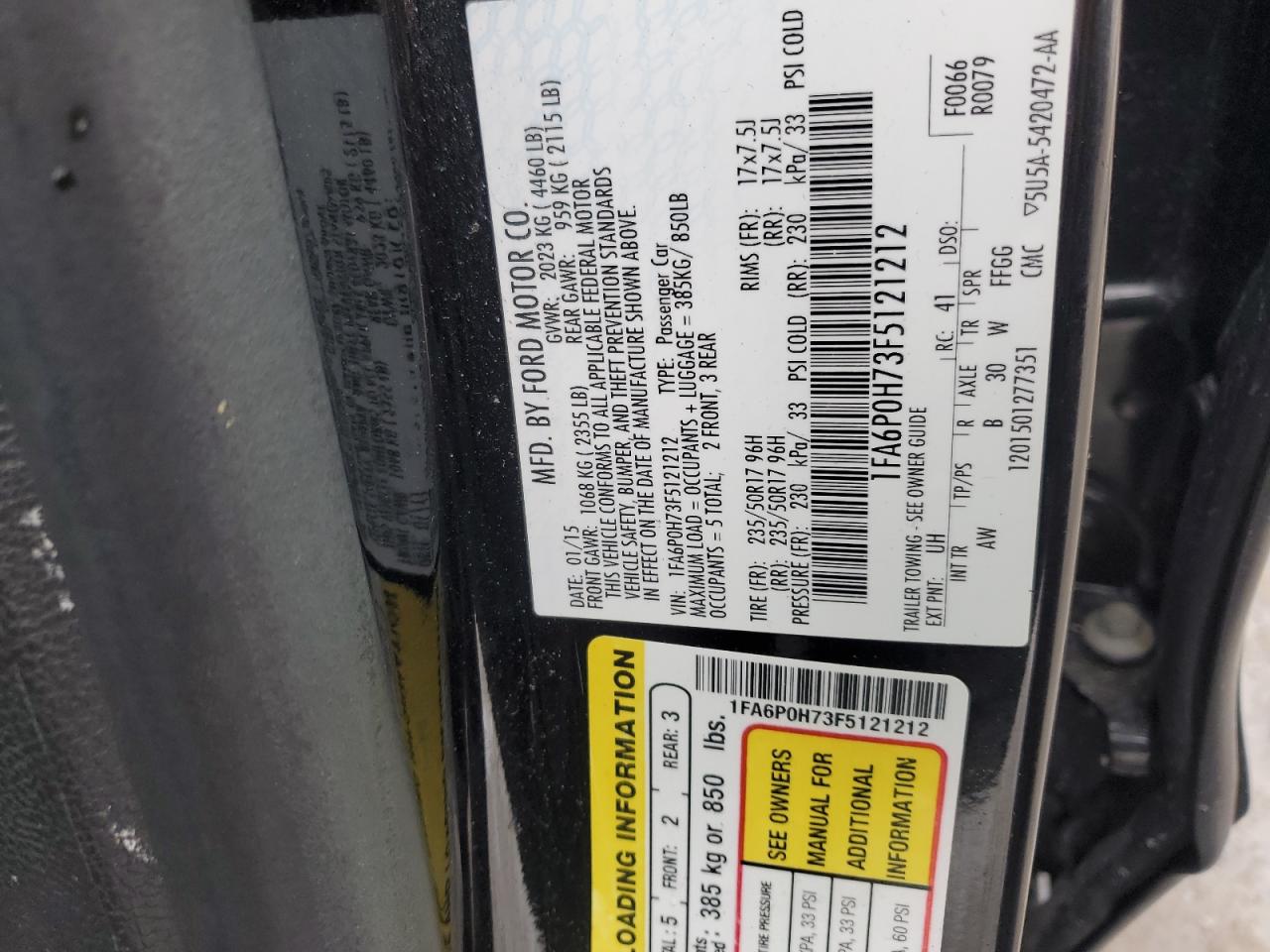 2015 Ford Fusion - Image 14