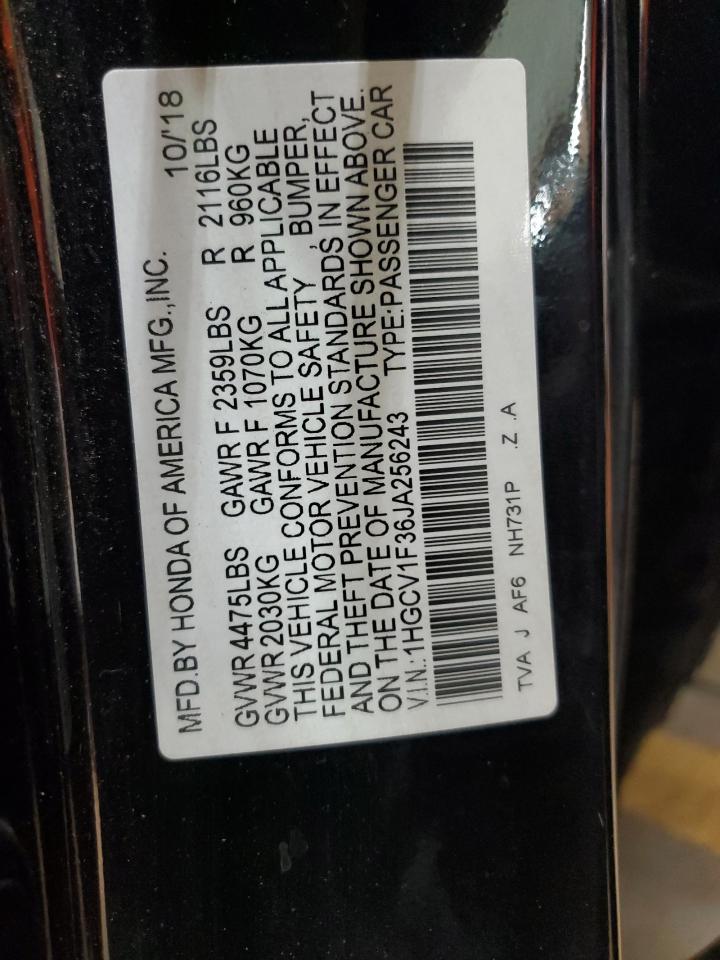 2018 Honda Accord - Image 14