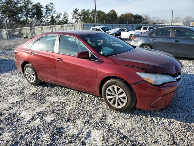  TOYOTA CAMRY 2017 Czerwony