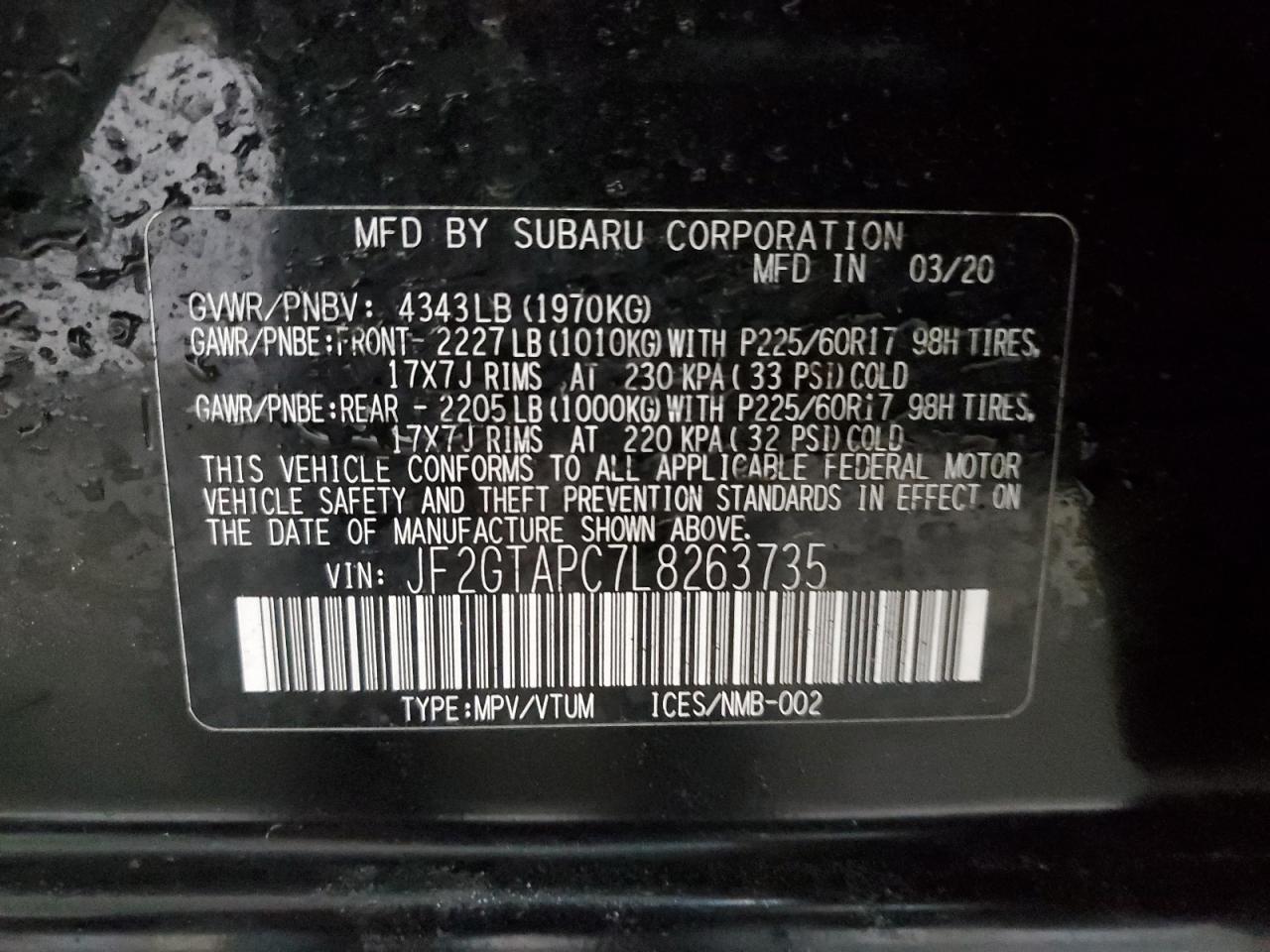 2020 Subaru XV - Image 12