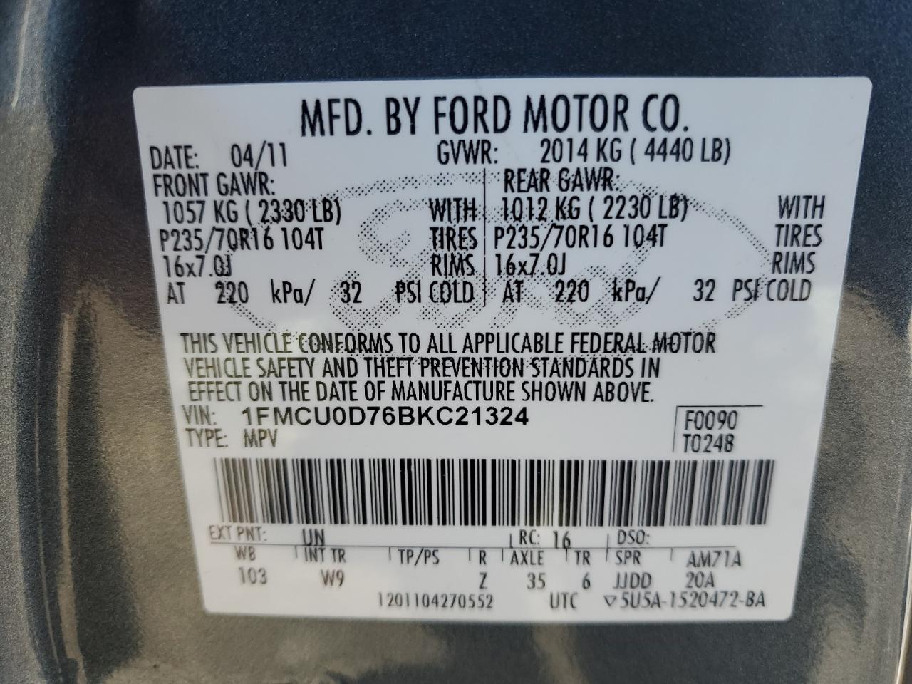 2011 Ford Escape - Image 14