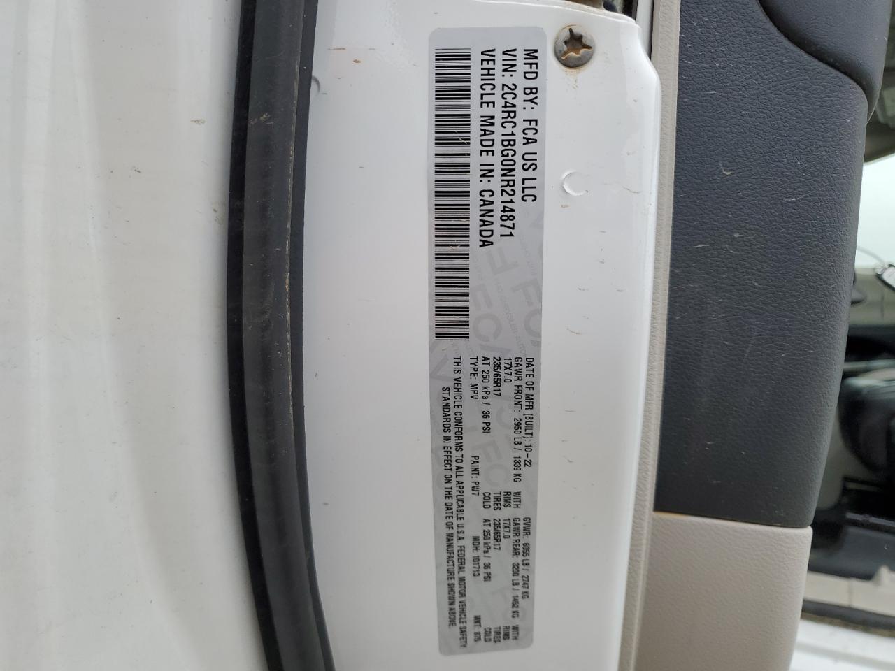 2022 Chrysler Pacifica - Image 13