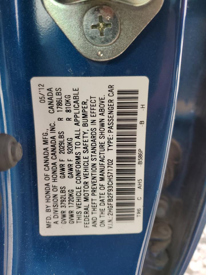 2012 Honda Civic - Image 12