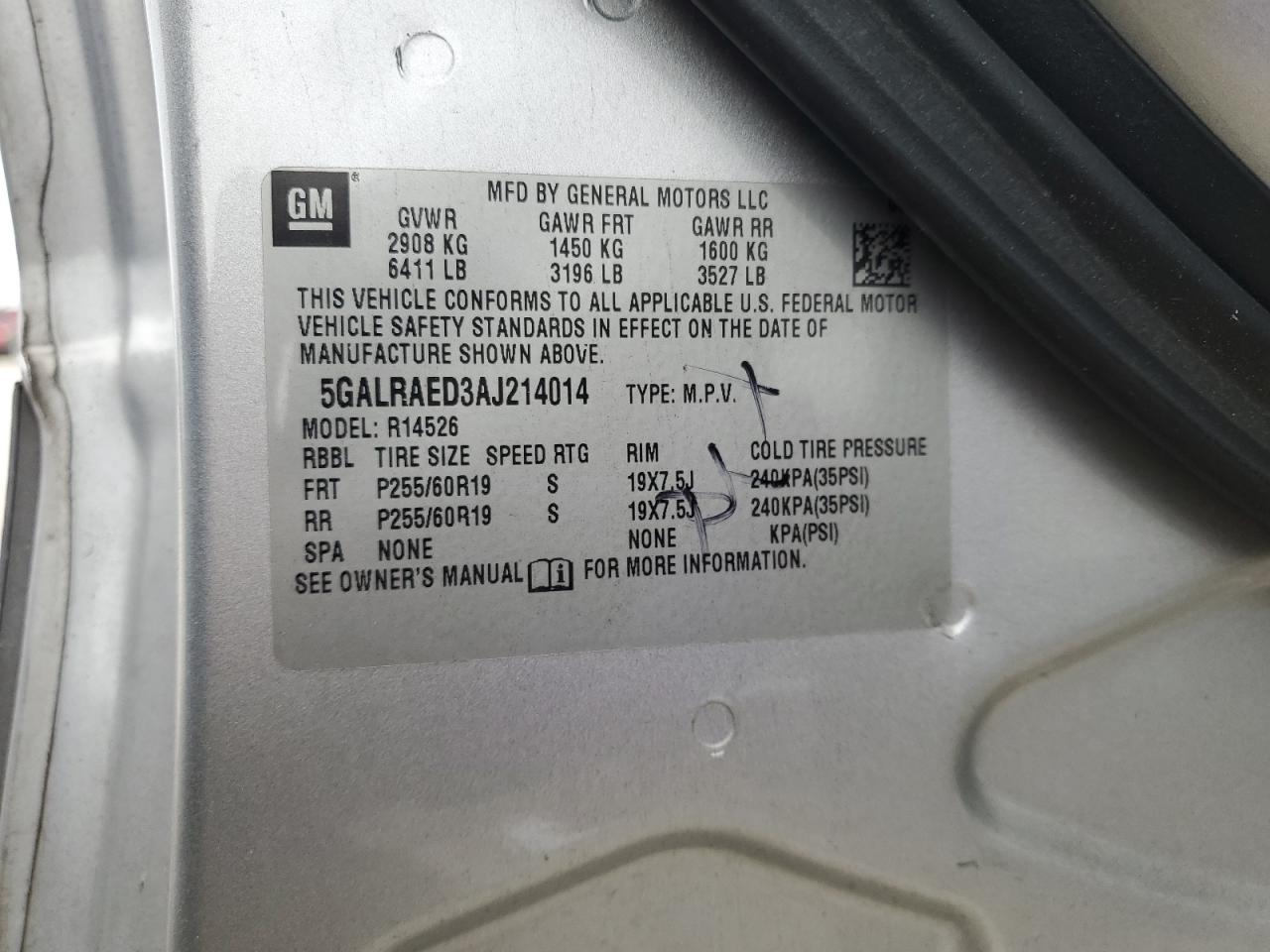 2010 Buick Enclave - Image 13
