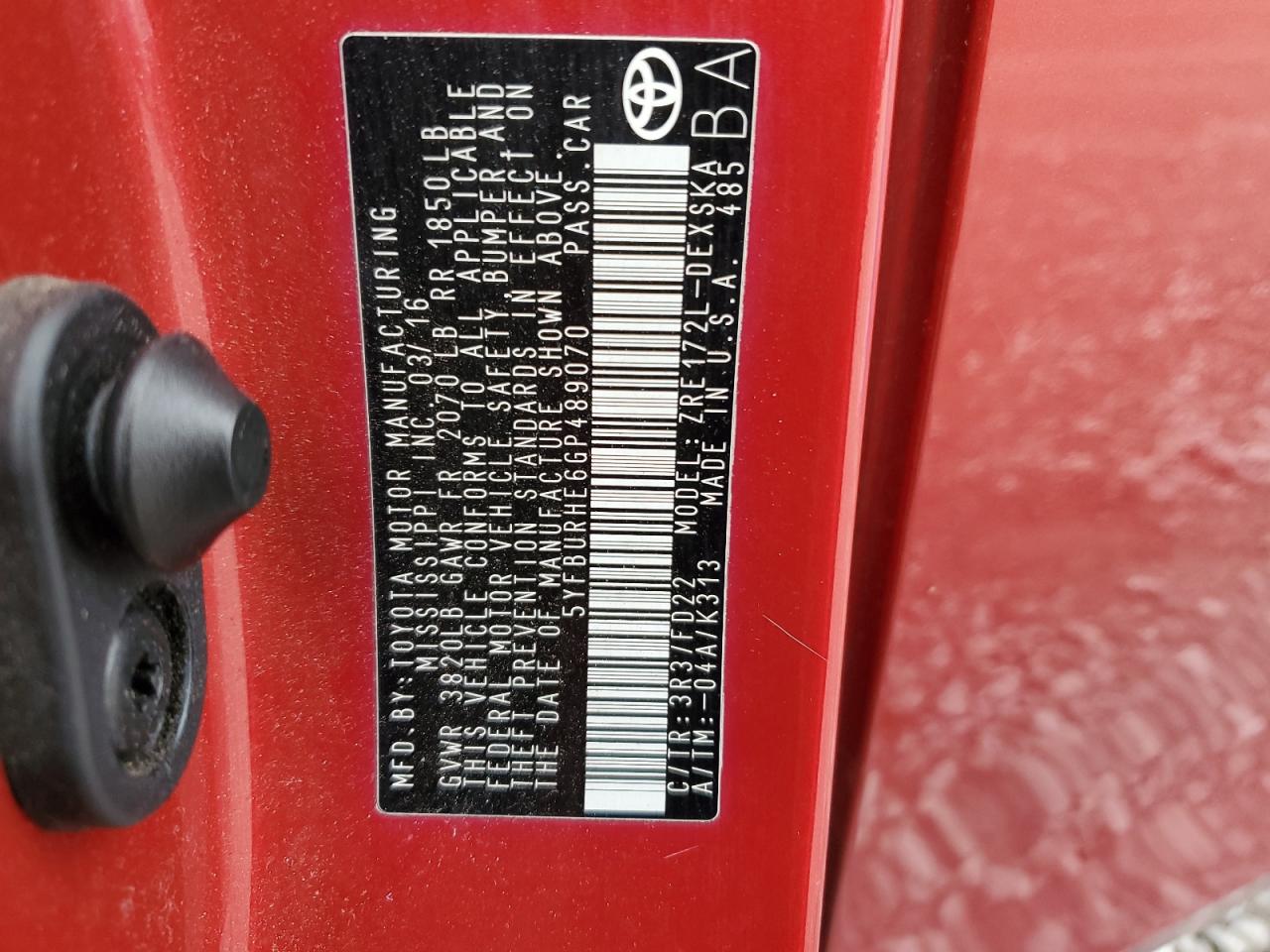 2016 Toyota Corolla - Image 15