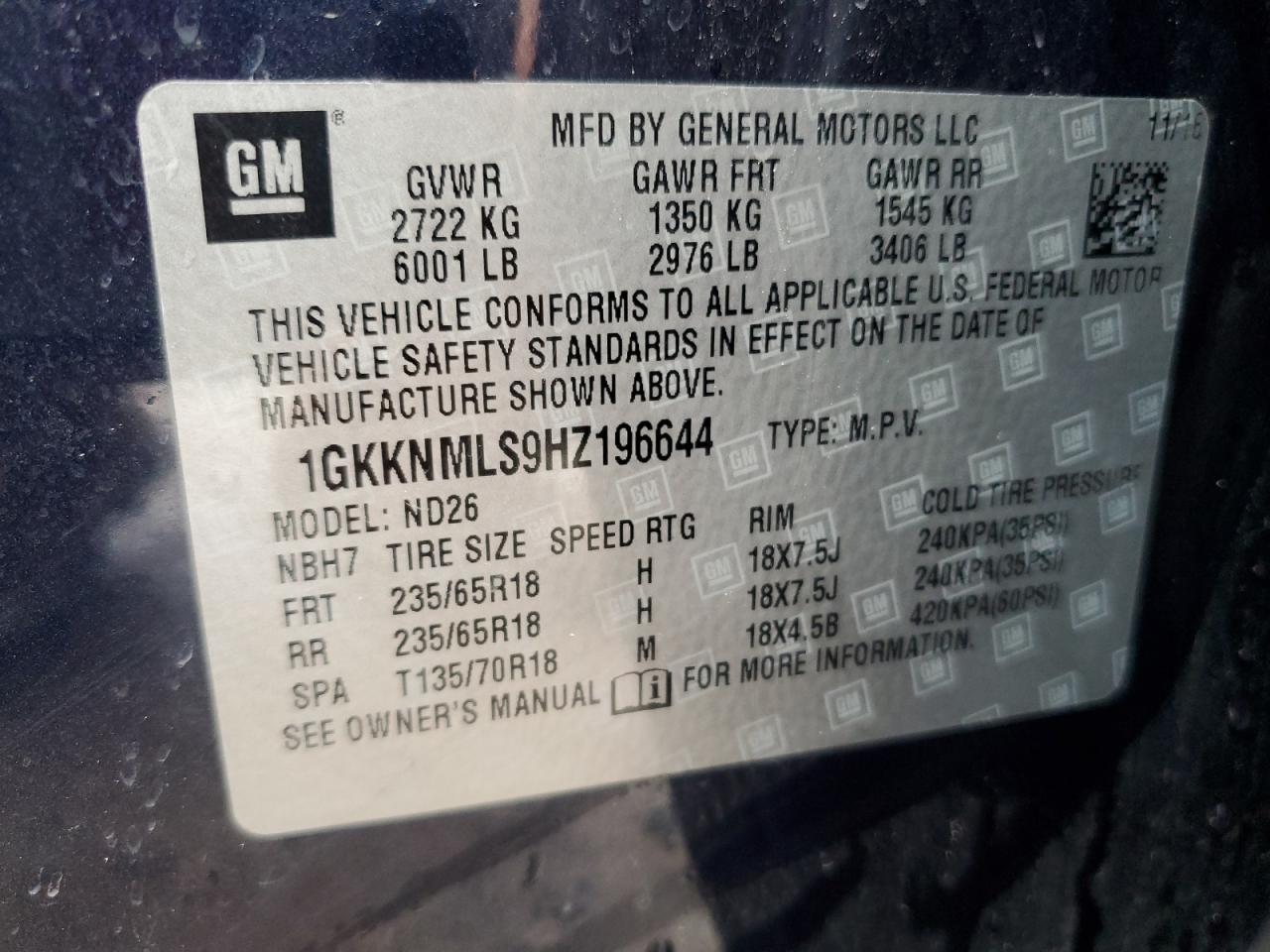 2017 GMC Acadia - Image 13