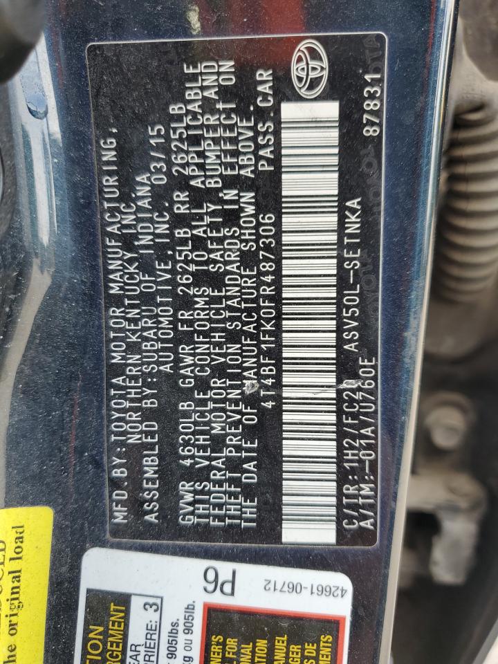 2015 Toyota Camry - Image 12