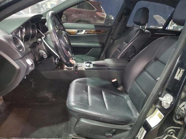  MERCEDES-BENZ C-CLASS 2012 Чорний