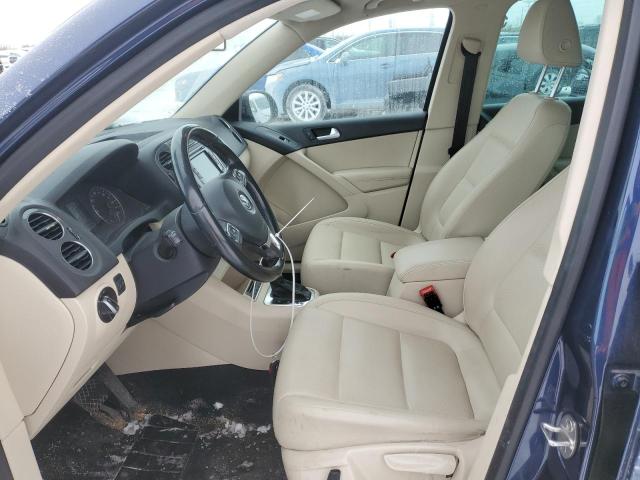  VOLKSWAGEN TIGUAN 2012 Синій
