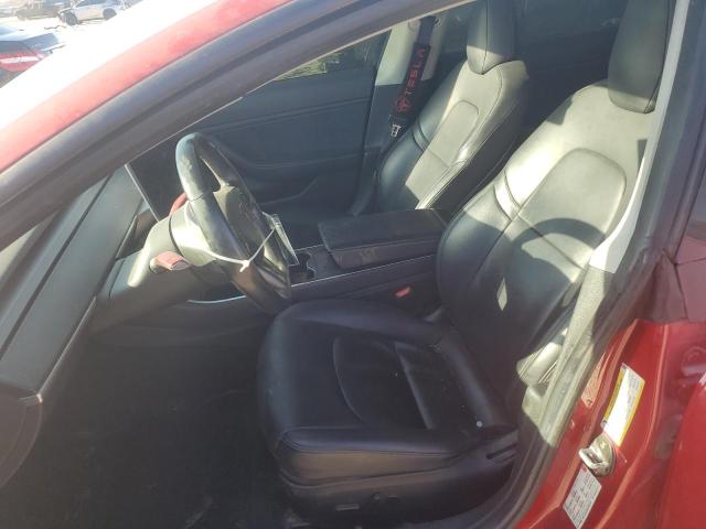  TESLA MODEL 3 2018 Красный