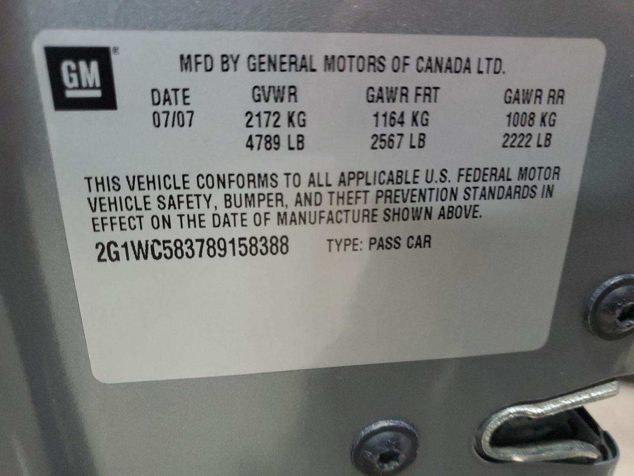 2008 Chevrolet Impala - Image 12