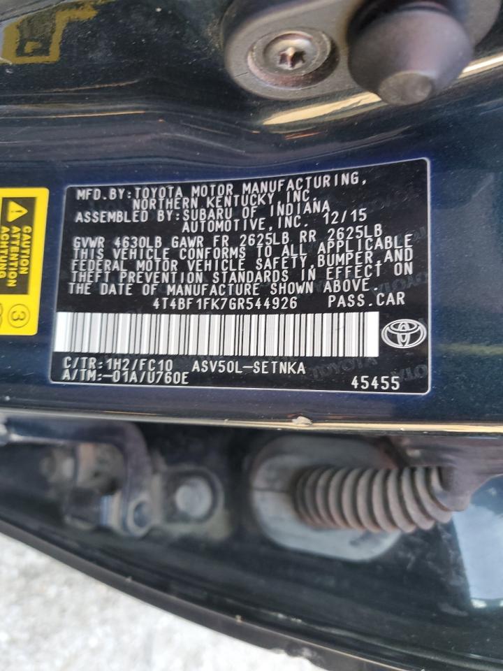 2016 Toyota Camry - Image 12