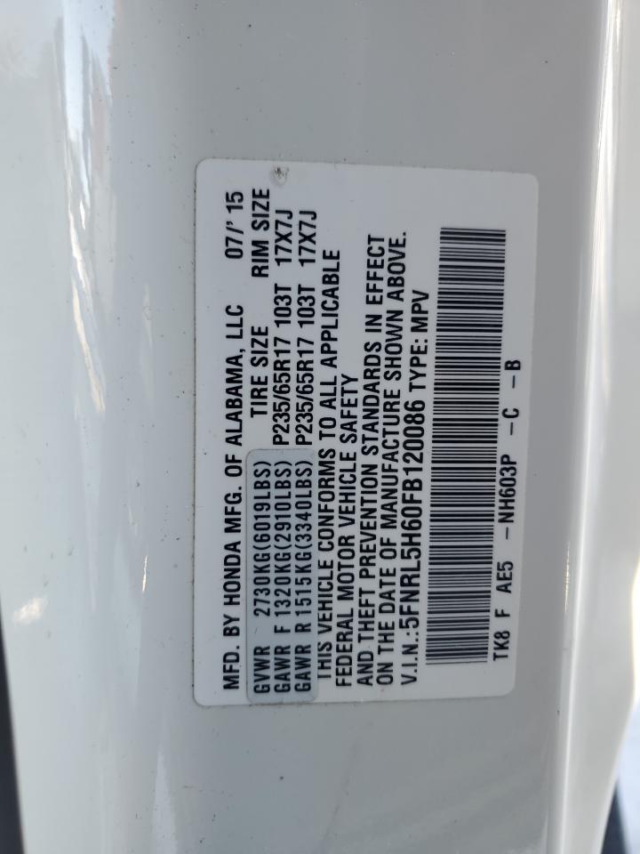 2015 Honda Odyssey - Image 13