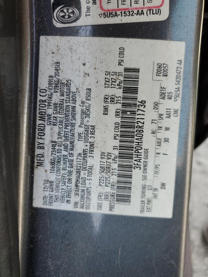 2011 Ford Fusion - Image 12
