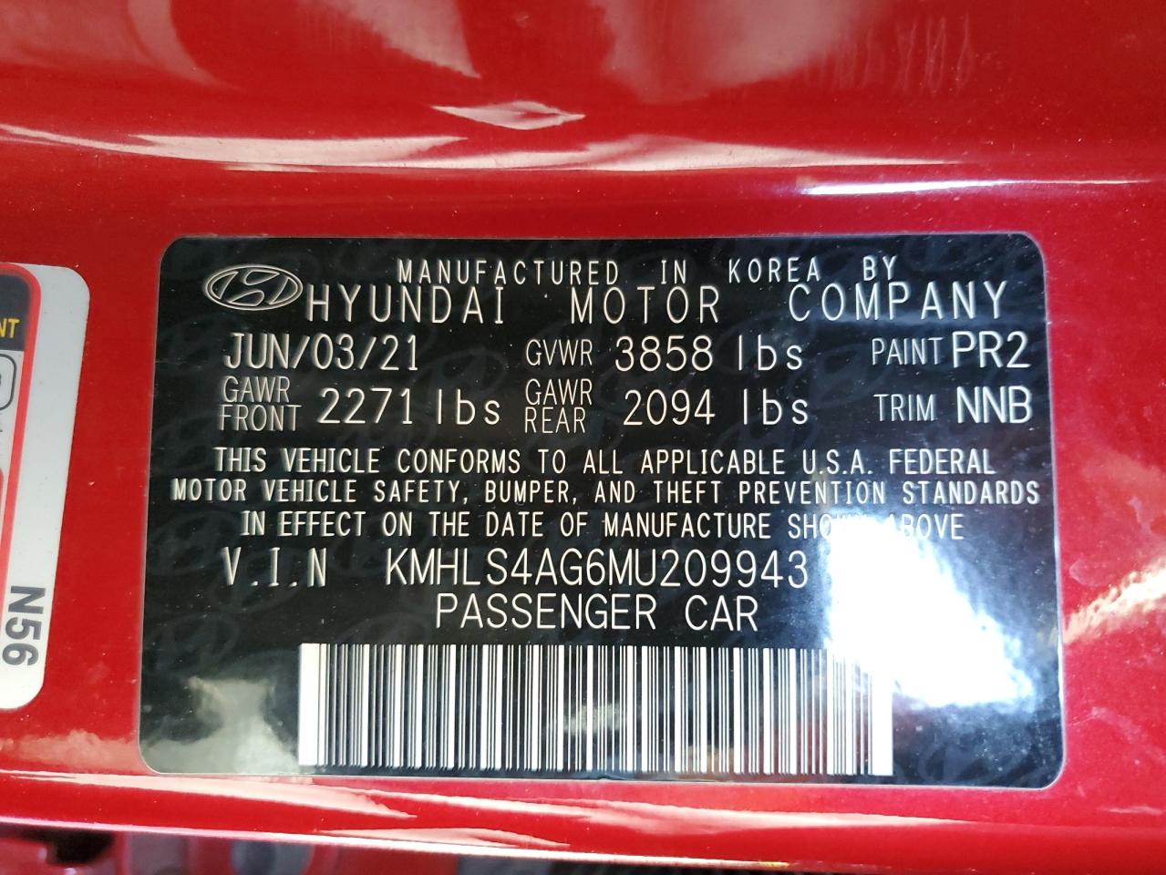2021 Hyundai Elantra - Image 12