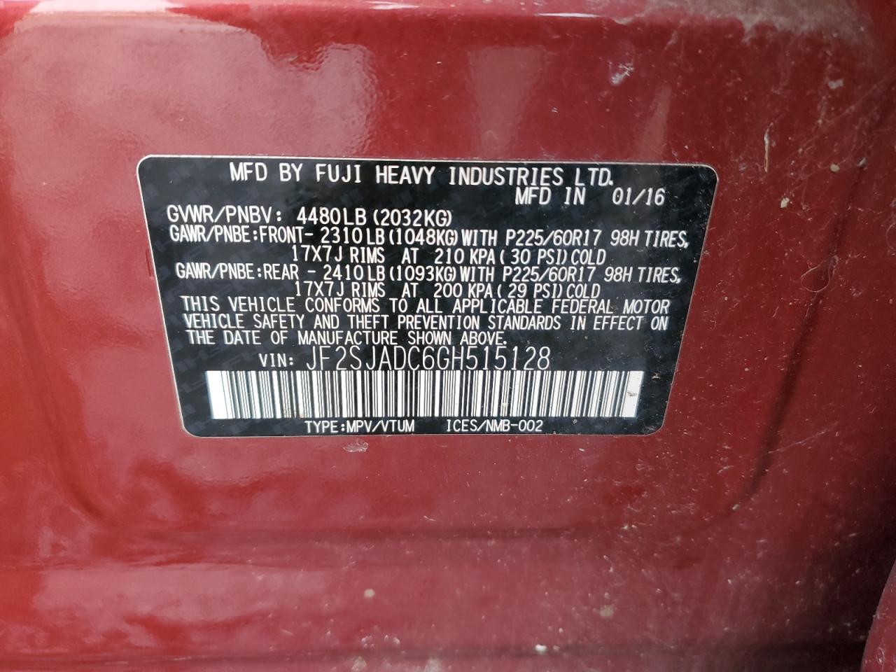 2016 Subaru Forester - Image 13