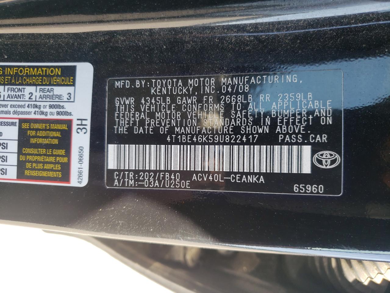 2009 Toyota Camry - Image 14