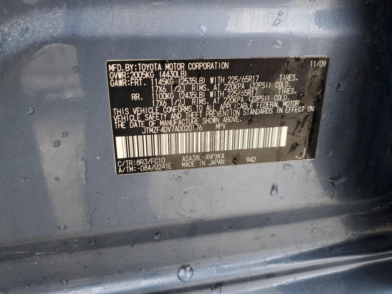 2010 Toyota RAV 4 - Image 13