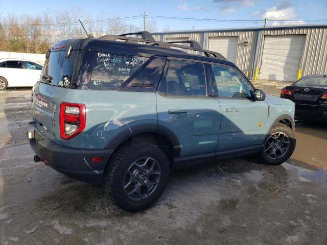  FORD BRONCO 2021 Бірюзовий