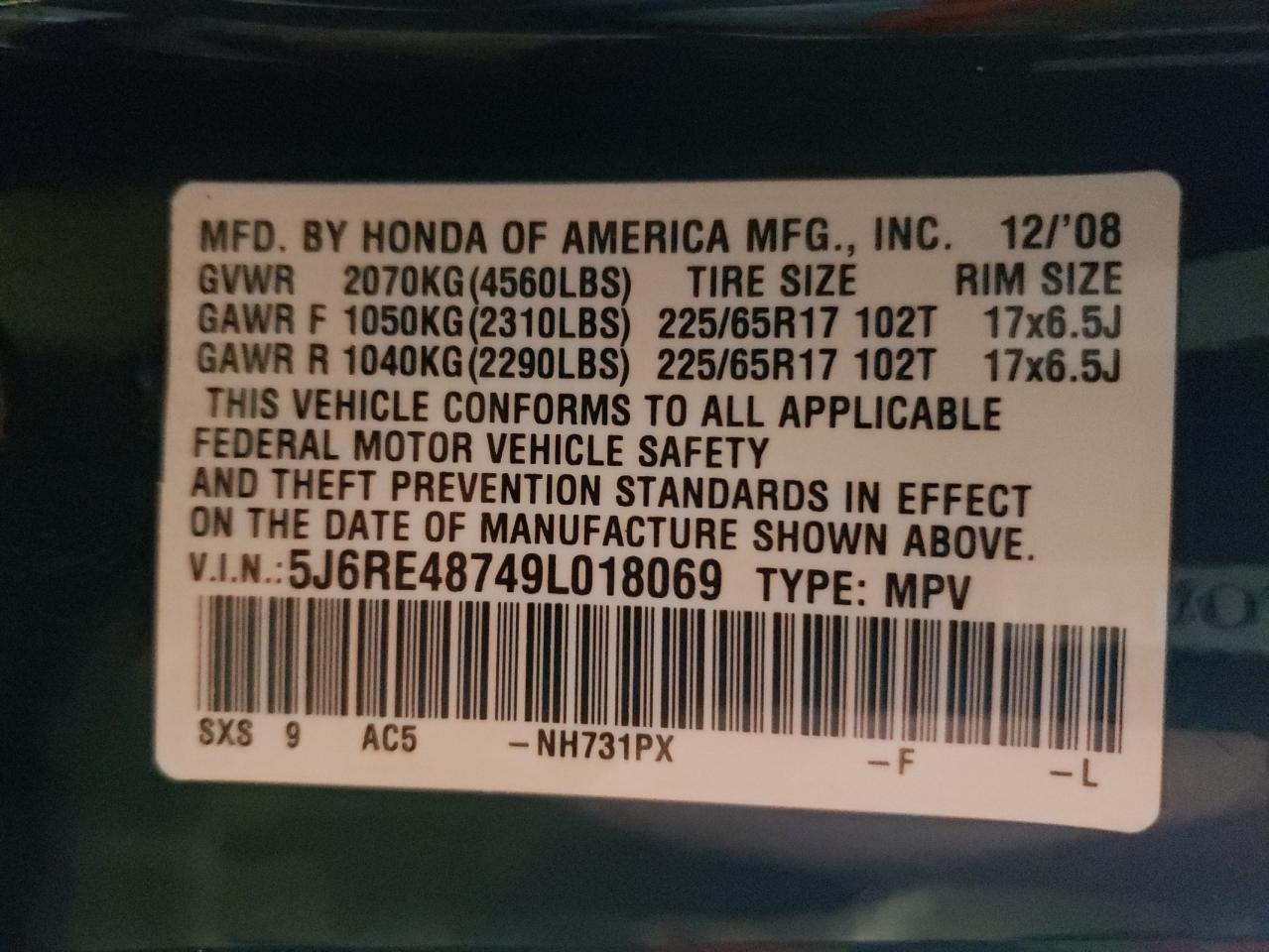 2009 Honda CR-V - Image 15