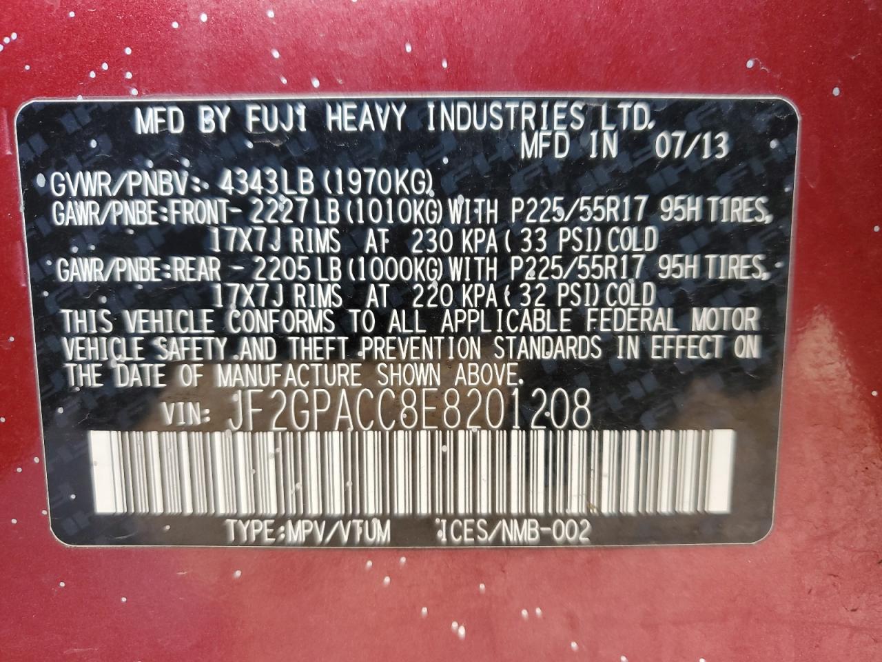 2014 Subaru XV - Image 12