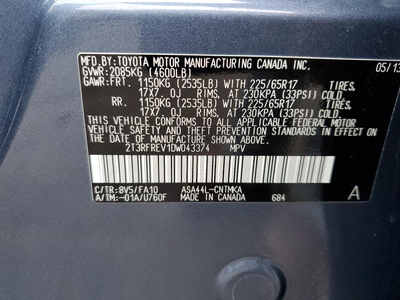 2013 Toyota RAV 4 - Image 14
