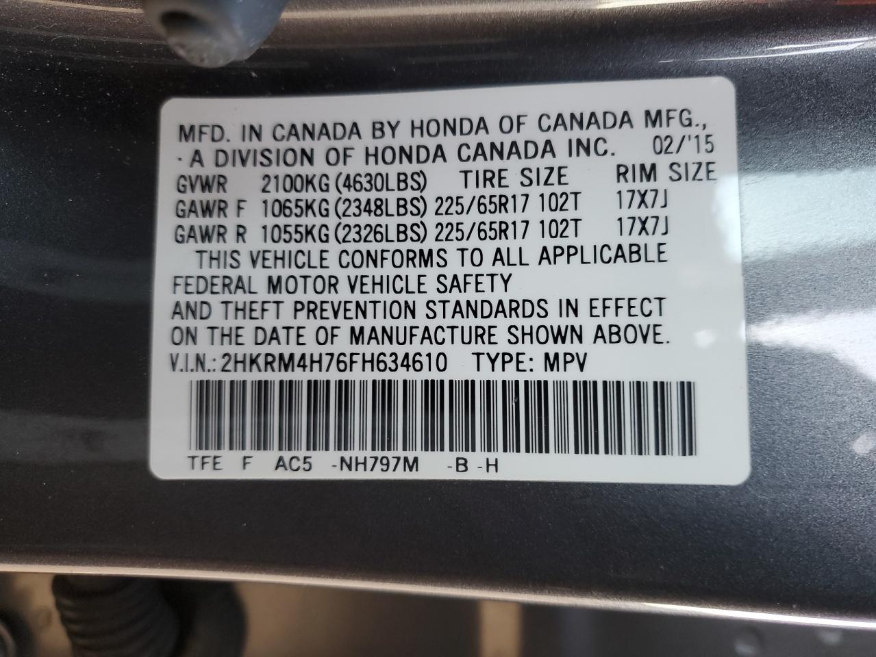 2015 Honda CR-V - Image 13