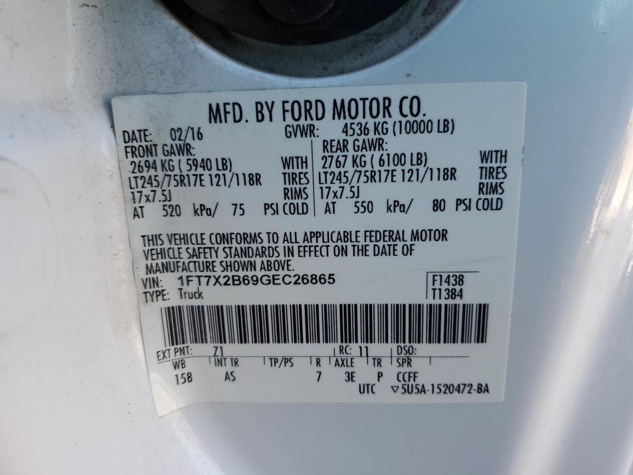 2016 Ford F250 - Image 12