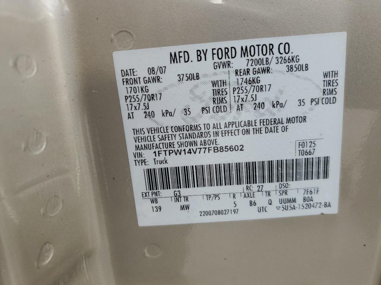2007 Ford F-150 - Image 12