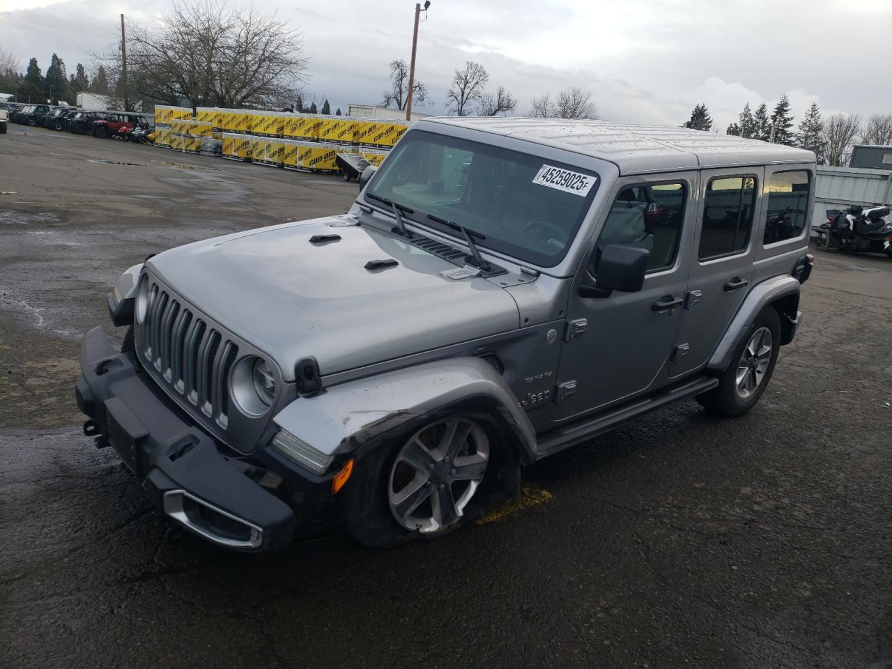 2020 Jeep Wrangler Unlimited Sahara للبيع في Woodburn، OR - Front End
